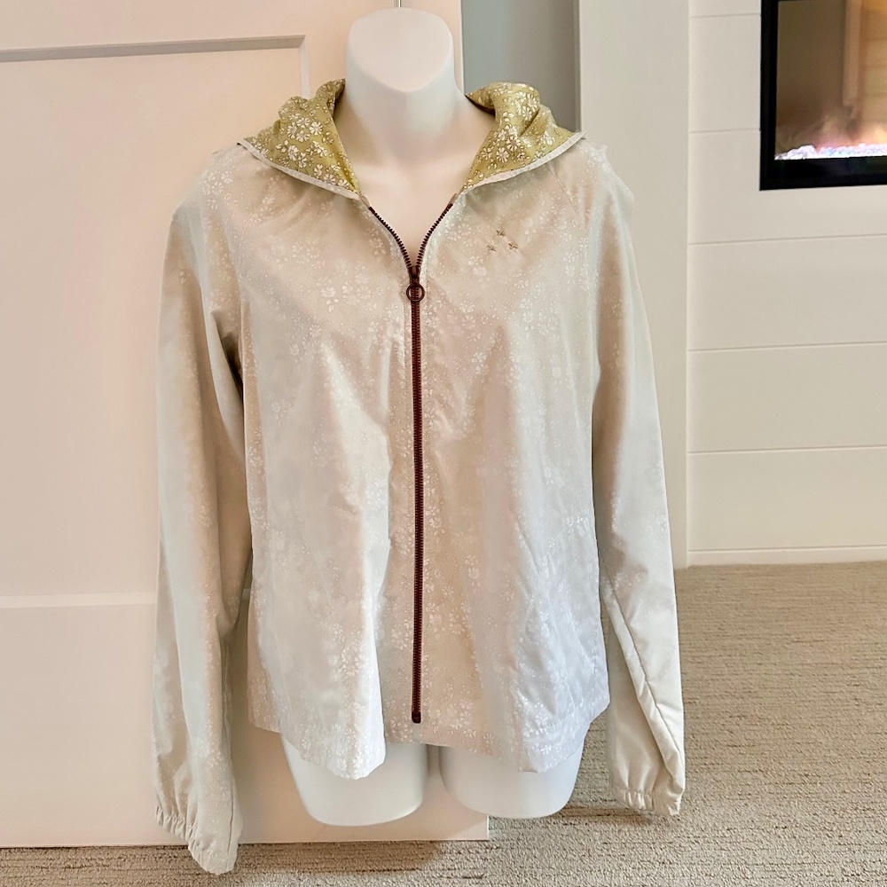 BURNING TORCH Rare Floral Lined Windbreaker M/L NWT $285